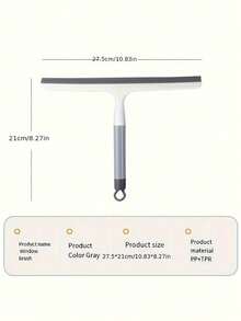 1pc High-Quality Multi-Function Scraper, Powerful Efficient Scratch-Free Glass Cleaning Brush, Soft Scraper, Multi-Purpose Cleaning Tool, Premium Handheld Multi-Use Wide Squeegee, Ultra-Durable Window Glass Cleaning Brush, Glass Scraper, Household Cleaning Tool, Suitable For Bathroom, Shower Door, Window, Kitchen, Mirror, Countertop, Floor, Home, Office - Multicolor - View 12