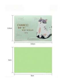100 Sheets Portable Oil-Absorbing Facial Tissues, Grapefruit, Chamomile, Bamboo Charcoal Natural Soft Face Wipes, Scented Oil-Control Tissues, Unisex Travel Supplies, Easy To Take Single Sheet, Oil-Absorbing Paper, Beauty - Multicolor - View 8