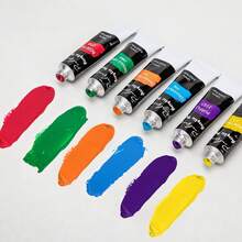 36 Colors Acrylic Paint Set 12ml  Rich Pigment Art Painting Supplies For Canvas Wood Rock DIY Craft Artist Beginners - 36-color Acrylic - View 4