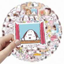 1 Set/60pcs 2026 New Snoopy Fun Stickers, Can DIY Paste On Phone Case, Luggage, Guitar, Skateboard, Notebook, Etc., Small Gift/Surprise For Friends And Family (Random Style) - Multicolor - View 3