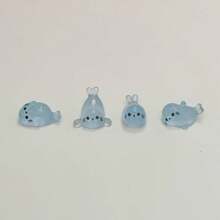 Seal Keychain Set | Cute Decorative Pendant, Unisex Perfect Holiday Gift, Ocean Theme, Charming Bag Charm, Back To School Gift, Made Of Zinc Alloy And Resin - Multicolor - View 15