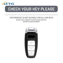 Black & White Fashion TPU Car Key Fob Cover, Anti-Scratch Protective Shell Fit For Audi A6 A7 A8 C8 Q8 D5 E-Tron Keyless Remote Key - Audi D Models - View 6