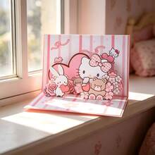 Miniso 1pc Super Mario 3D Pop-Up Greeting Card, Fun Game Character Design Birthday/Party Invitation Card, Suitable For Children Fans, Includes Envelope, Creative Gift - View 5