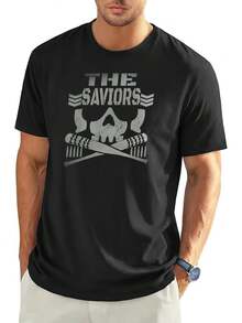 T-Shirts Hommes - Noir - Voir 1