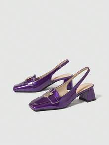 Neue 2026 Französischer Stil Leopard Muster High Heels, bequem zum Gehen, Lila und rote Damen High Heels, elegante Damen Sportschuhe, elegante Damenschuhe, Damen Stiefeletten, High Heel Sandalen, Slingback Pumps, elegante Damen High Heels - Violett - Übersicht 5