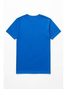 Original HPC POLO T-Shirt With Round Neck And Short Sleeves – Themed Graphic Design "HPC: London England Heritage" – 100% Cotton - 霧霾藍 - 查看 5