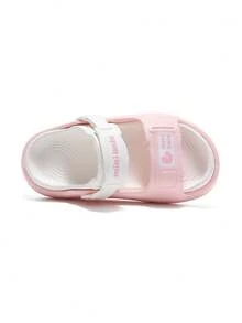 mini bala Convertible Slide Sandals For Kids, Unisex, Lightweight Breathable Summer Casual Slippers, Suitable For Indoor/Outdoor, Beach, Travel And Play - Pink - View 7