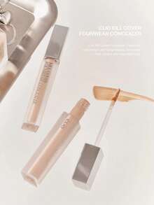Clio Corrector de Cara de Cobertura Completa - Corrector Líquido de Alta Cobertura para Cicatrices de Acné & Manchas Oscuras - Una Fórmula Mate de Larga Duración que Camufla Pecas, Hiperpigmentación & Ojeras - 04 Color natural - Ver 10