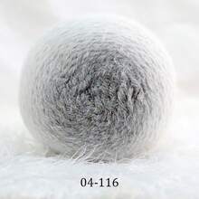 200克渐变色毛线 - 大团渐变染色长绒毛毛线 - 适合钩织星形毯子、围巾、披肩和服装，200克 - 彩色 - 查看 23