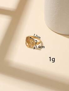 1/13pcs Exotic Hollow Carved Ring Set, Tree Of Life, Star, Flower Mixed Styles, Daily Outing Layered Wear Atmosphere Vintage Gold Hand Jewelry, Can Also Be Worn Individually. - Yellow Gold - View 22
