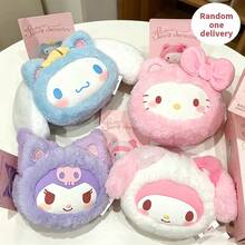 Miniso Kotak Kemasan Silikon Earphone Seri Kucing Lucu Karakter Sanrio, Desain Kostum Kucing yang Menggemaskan, Praktis untuk Menyimpan Earphone dan Menggantung di Tas, Koleksi Praktis untuk Penggemar Sanrio (Pengiriman 1 Buah Secara Acak) - MultiWarna - View 10