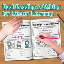 Kids Letter Learning Reading Game Book, Alphabet Recognition And Writing Practice For Early English Learning And Preschool Skills - 閱讀理解 - 查看 7