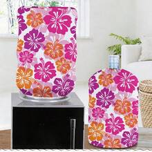 Water Dispenser Bottle Cover For 5 Gallon Water Bottle, Printed Durable Fabric, Elastic Fabric, Reusable, Home Decor Standard Protective Cover - Multicolor - View 9