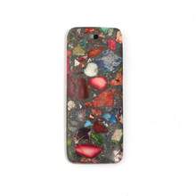 1pc Colorful Imperial Stone Pendant, Natural Stone Necklace Charm, DIY Jewelry Making Supplies, Handmade Gift Customization - Color - View 10