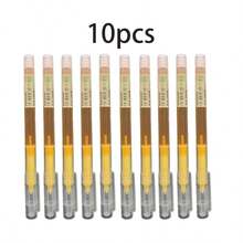 10 chiếc/12 chiếc bút bi màu trung tính nhanh khô - bút mực carbon ngòi kim 0.5mm - đồ dùng thiết yếu tựu trường cho học sinh! Phù hợp cho trường học và văn phòng - quà tặng mùa tựu trường - A - Xem 18