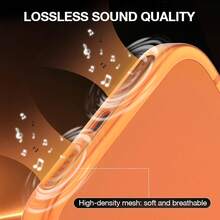 Orange Metal Speaker Grille Dust Cover, Ultra-Thin Design, Compatible With IPhone 16/15/14/12 Series - Speaker Film, Charging Port Dust Cover, Phone Dust Plug - Orange 10pcs - View 3