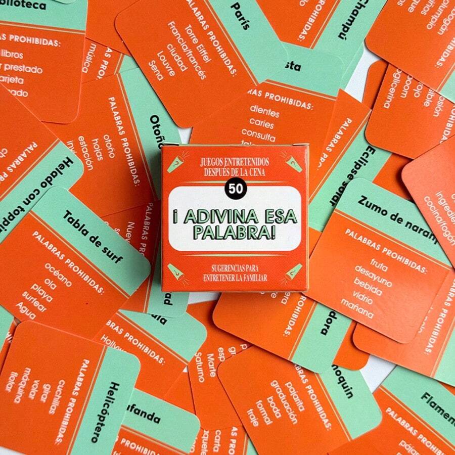 How Much Do You Know About Me? The Word? 50 Questions Game, Popular Mini Card Game From Spain, Includes 50 Cards - the Word - View 1