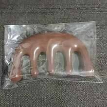 1件裝 清理與刮痧按摩梳，男女通用頭皮按摩梳，便攜式頭部理療按摩梳 - A - 查看 7