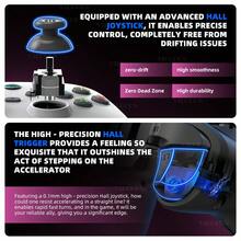 Controlador de juego inalámbrico Bluetooth VILCORN G6, compatible con smartphones iOS/Android, PC/SWITCH, joystick con efecto Hall, 400mAh - Ver 5