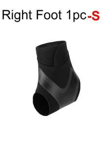 2/1PC Breathable Pressure Black Ankle Socks Basketball Football Yoga Socks Outdoor Sports Foot Ankle Guard Protection - Black - View 14
