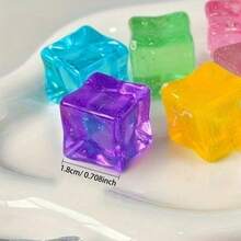 30/20/10/5/2pcs Multicolor Glow-In-The-Dark Ice Brick Decorative Blocks, Multifunctional Luminous Particles, Party Favors, Suitable For Aquarium, Garden Path, Bonsai, Flower Pot, DIY Wish Bottle, Party Confetti, Night Light Filler - & , Starry Color-Changing, Long-Lasting Glow, Shine In The Dark, Holiday Creative Home Decor, Back To School, Outdoor Decoration, Party Decoration - Random Color - View 7