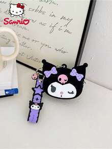 SANRIO 1pc  Officially Licensed Mini Silicone    Keychain Coin Purse Makeup Bag Storage Bag Collection Set Waterproof Portable Multi-Functional Cute Cartoon Small Bag Suitable For Personal Storage Decoration Birthday Christmas Gift For Friends Family Couples Fans - Multicolor - View 9