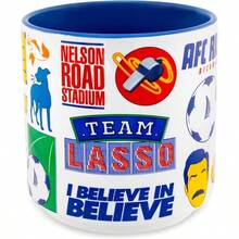 Taza de cermica Icons Taza de caf para t, expreso, cacao, capacidad para 13 onzas - Azul - Ver 1