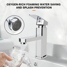 High Rise Minimalist Basin Mixer Tap Modern  Single Lever Easy Install - 銀色 - 查看 9