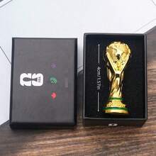 FIFA 2026 美國/加拿大/墨西哥世界盃球迷收藏飾品紀念品，足球獎盃車用飾品、辦公室裝飾、家居裝飾、學生獎品、足球迷裝備、足球派對禮品、學校運動會獎品，給家人和朋友的有意義禮物（產品款式和顏色可能略有不同，外包裝隨機） - 查看 15