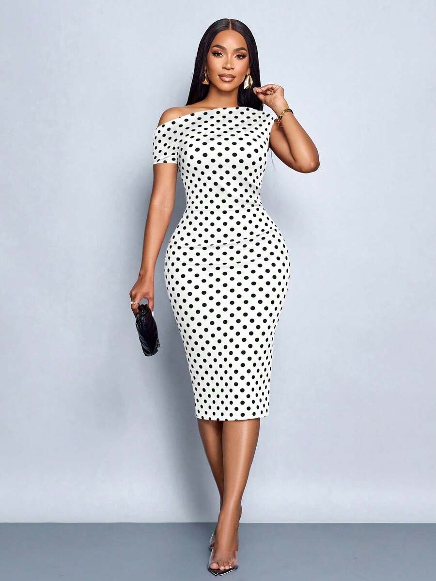 Women Midi Dresses - Multicolor 14 - View 1