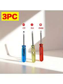 3pcs Or 4pcs Mini Screwdriver Keychain Set With Portable Storage Box And Snap Closure - Head Bits, Handle And Keychain - Suitable For Men's Tool Gifts, Father's Day, Birthday, Party - All-In-One Pocket Tool Kit For Electronics And Home Repair - Multicolor - View 12