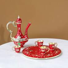SIQIZHOU 1個奢華琺瑯水鑽鑲嵌小酒瓶首飾盒 手工飾品 戒指耳環收納 翻蓋防塵 禮品 水鑽鑲嵌小酒瓶裝飾手工首飾盒 俄式收納盒 創意小禮物 - 彩色 - 查看 11