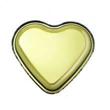 New Tinplate Heart-Shaped Cigarette Tray, Tobacco Handling Tray, Storage Tray, Iron Tray, Cigarette Accessories - 蜘蛛網 - 查看 5