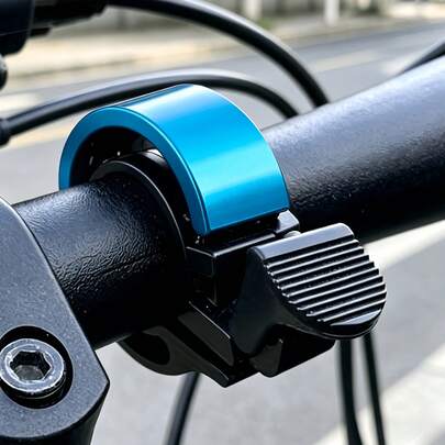 Mini Gizli Bisiklet Zili, Ultra Yüksek Sesli 90dB/Yüksek Tonlu Alüminyum Alaşımlı Görünmez Korna, 10 Dağ/Yol Bisikleti Sürüş Senaryosu İçin Uygun, Bisiklet Güvenlik Ekipmanı, Bisiklet Aksesuarları