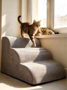 3/4/5-Step Pet Stairs, Bed/Sofa Ramp, Non-Slip Wear-Resistant, Detachable And Washable, Suitable For Injured, Joint Pain Elderly Dogs And Cats, Best-Selling Model - Multicolor - View 4