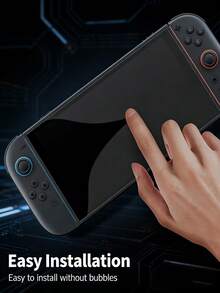 3片裝強化玻璃螢幕保護貼，相容於 Switch 2，9H+ 硬度，4K 高清透明玻璃，防刮保護膜，遊戲主機配件 - 查看 6