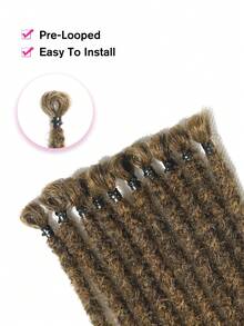 24 Inch Synthetic Dreadlock Extensions 10pcs/Pack Hippie Single-End Dreadlocks Black To Purple Gradient 0.6cm Wide Reggae Style Crochet Hair Extensions For Women Christmas New Year Carnival Music Festival, Halloween - Multicolor - View 8