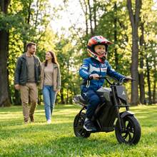 Todimart Mini-ADV 350W Electric Motorcycle For Children, 3-Speed Gears, 12.5-Inch Pneumatic Tires, 21.6V 4Ah Lithium Battery, Range Up To 16 Km, For Children Aged 6 And Up - Black - View 7