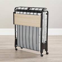 Compact Single Folding Bed With Rebound E-Fibre Mattress Revolution Design Easy Storage For Small Spaces - Cama plegable Revolution Rebound - Ver 3