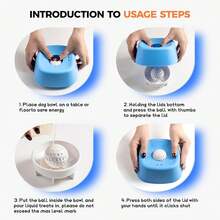 Slow Feeder Dog Bowls For Liquid Tread, Dog Lick Bowl For Bone Broth, Yogurt, And Wet Dog Food, Dog Licking Toy For Large, Medium, And Small Dogs, Cat Bowls Set. - 160ml - View 8