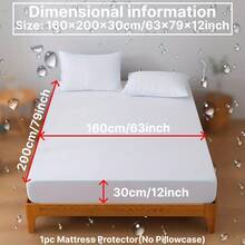 Fitted Sheets - White - View 7