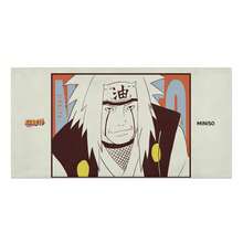 Naruto Jiraiya Printed Quick Dry Microfiber Beach Towel For Beach Vacation And Outdoor Sports - A - View 4