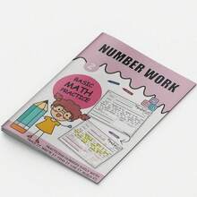 Colección de Cuadernos de Trabajo Digitales, Incluye Ejercicios de Trazado de Números, Escritura Matemática y Dibujo, Páginas de Práctica de Números Divertidas y Claramente Estructuradas, Diseño Claro, Ilustraciones Lindas, Ideal para la Práctica Diaria, Mejorar la Concentración y Potenciar las Habilidades. - Cuaderno de ejercicios de números - Ver 8