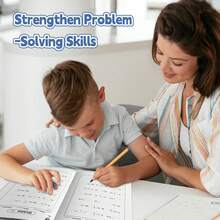 Math Workbook Series, Addition Subtraction Multiplication Division Practice, Progressive Arithmetic Training, Develop Number Sense, Speed And Accuracy, Beautiful Illustrations - Math Workbook - View 7