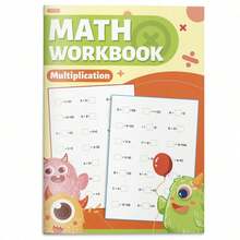 Math Workbook Series, Addition Subtraction Multiplication Division Practice, Progressive Arithmetic Training, Develop Number Sense, Speed And Accuracy, Beautiful Illustrations - Math Workbook - View 10