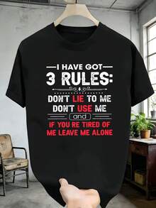 T-shirt da uomo con stampa grafica, in cotone, casual, con tessuto di qualità, vestibilità comoda, traspirante. - nero - Visualizzare 2