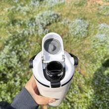 30oz Honeycomb Pattern Insulated Water Cup, Double Drinking Spout, One-Click Opening And Leak-Proof Lock, Three-Layer Vacuum To Keep Cold For 24 Hours, - 黑與白 - 查看 5