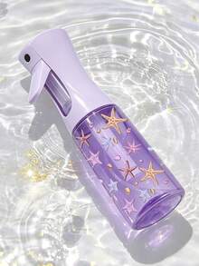 New Starfish Pattern PET Refillable Travel Spray Bottle, Professional High Pressure Atomization Spray Bottle, 200/300ml High Pressure Continuous Automatic Vacuum Fine Mist Sprayer, Hair Styling Tool, Hair Care Product, Accessory, Travel Essential, Vacation Essential - Multicolor - View 10