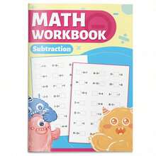 Math Workbook Series, Addition Subtraction Multiplication Division Practice, Progressive Arithmetic Training, Develop Number Sense, Speed And Accuracy, Beautiful Illustrations - Math Workbook - View 9