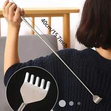 Lot de 3 grattoirs de dos rétractables avec design de patte à 5 griffes, adaptés aux zones difficiles d'accès, grattoir portable avec prise unique et ergonomique pour les doigts, grattoirs durables - Voir 3